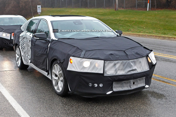 Chevrolet Impala 2014 замечен во время испытаний